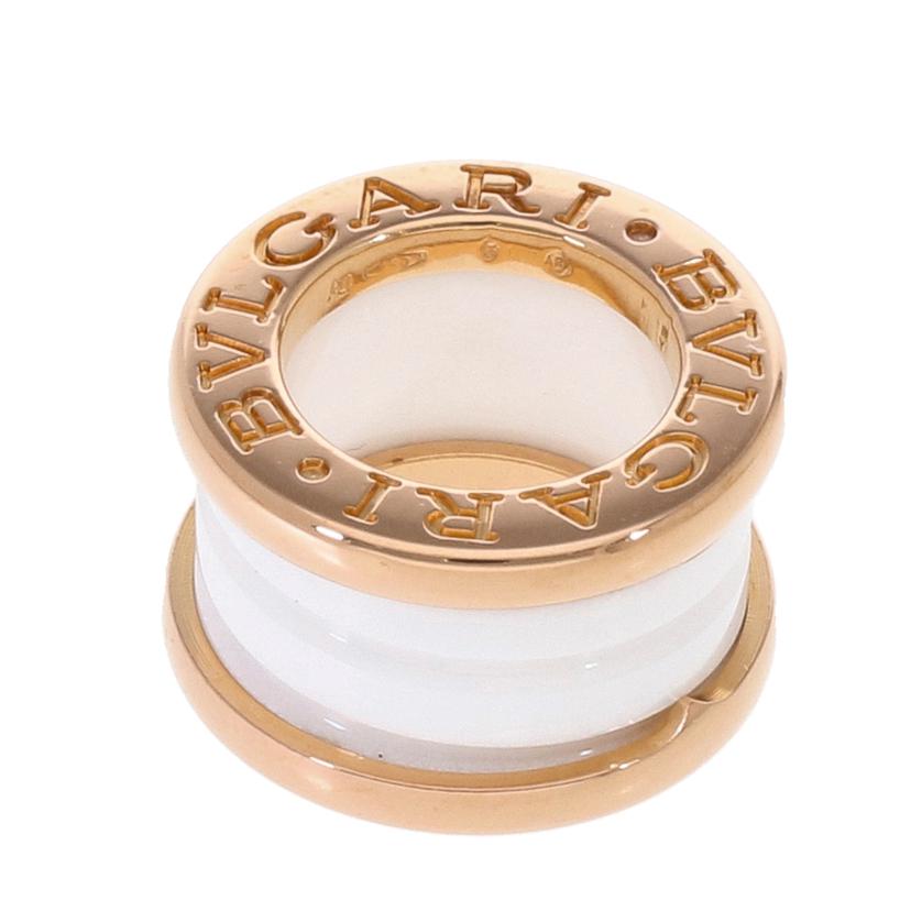 BVLGARI ブルガリ/AU750PG／B－Zero1ホワイトセラミックネックレス/12.7//47-55cm/Aランク/75