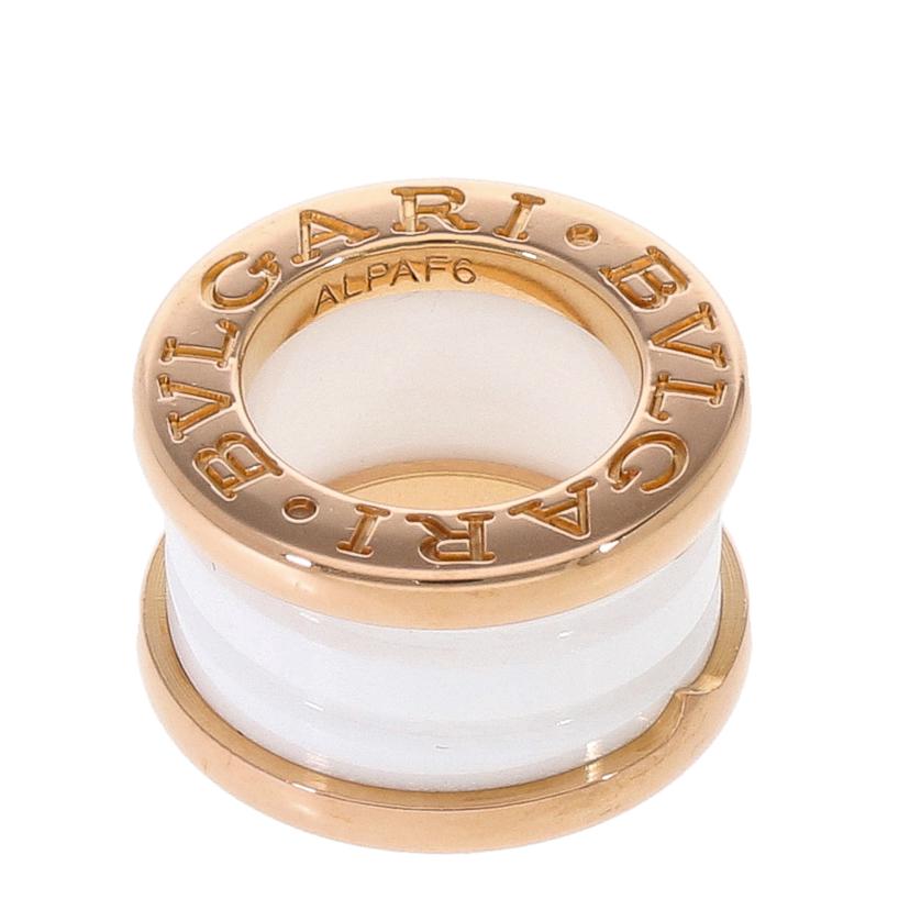 BVLGARI ブルガリ/AU750PG／B－Zero1ホワイトセラミックネックレス/12.7//47-55cm/Aランク/75