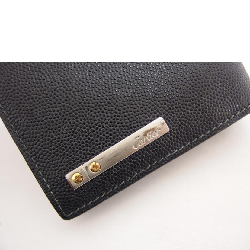 Cartier カルティエ/サントス／二つ折り長財布／ブラック//ABランク/04
