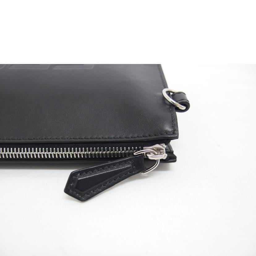ＦＥＮＤＩ フェンディ/レザークラッチバッグ／セカンドバッグ／ブラック/7VA491//218*****/ABランク/04