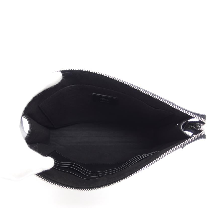 ＦＥＮＤＩ フェンディ/レザークラッチバッグ／セカンドバッグ／ブラック/7VA491//218*****/ABランク/04