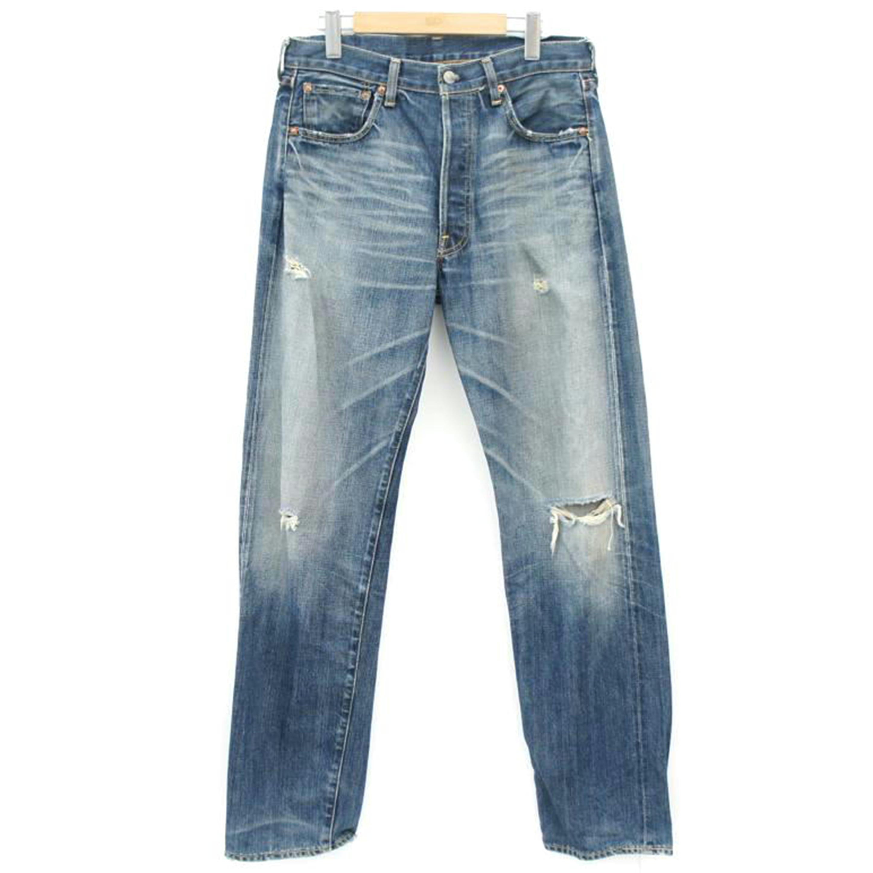 Levi＇s ﾘｰﾊﾞｲｽ/リーバイス50166E復刻加工ジーンズ//ABランク/19