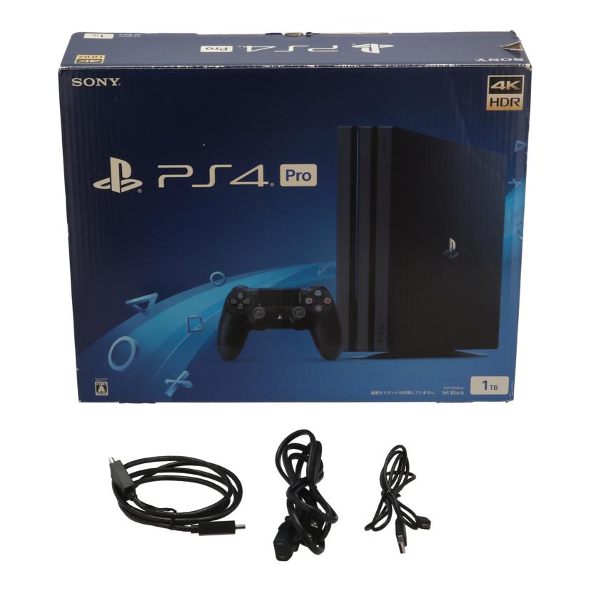 SONY ソニー/PlayStation4　Pro　本体/CUH-7100BB01//S011369851J/Bランク/75