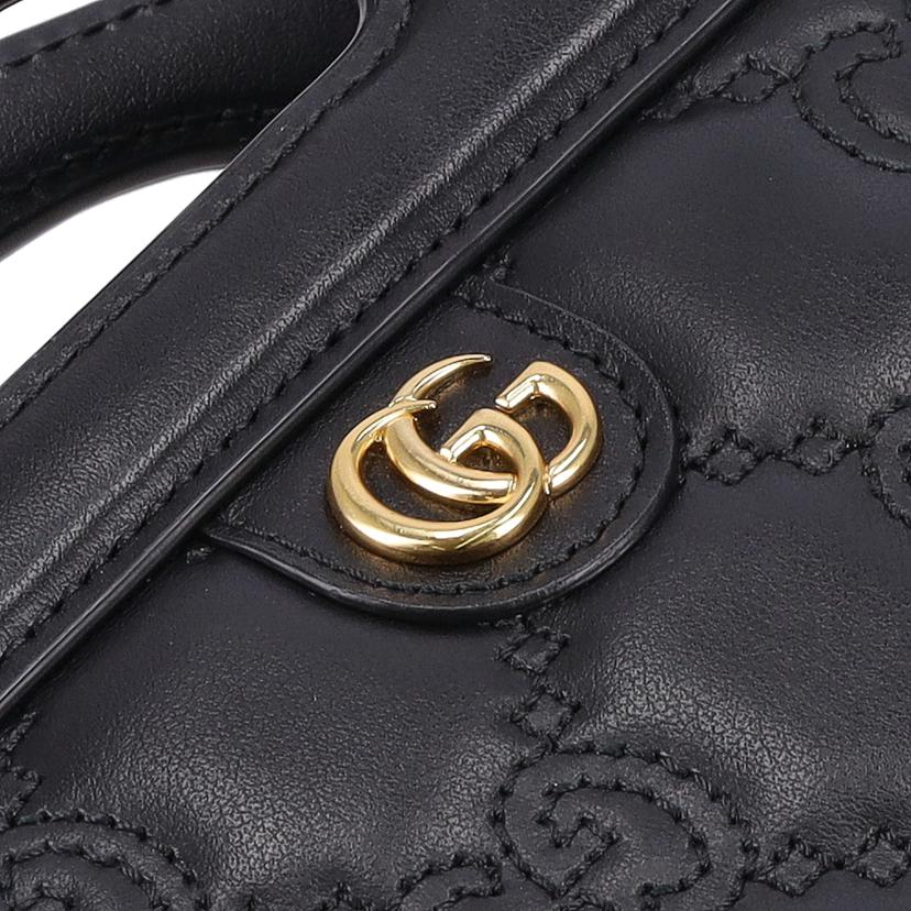 GUCCI グッチ/GGマトラッセ／ミニトップハンドル2WAYショルダー/723776//525***/ABランク/91