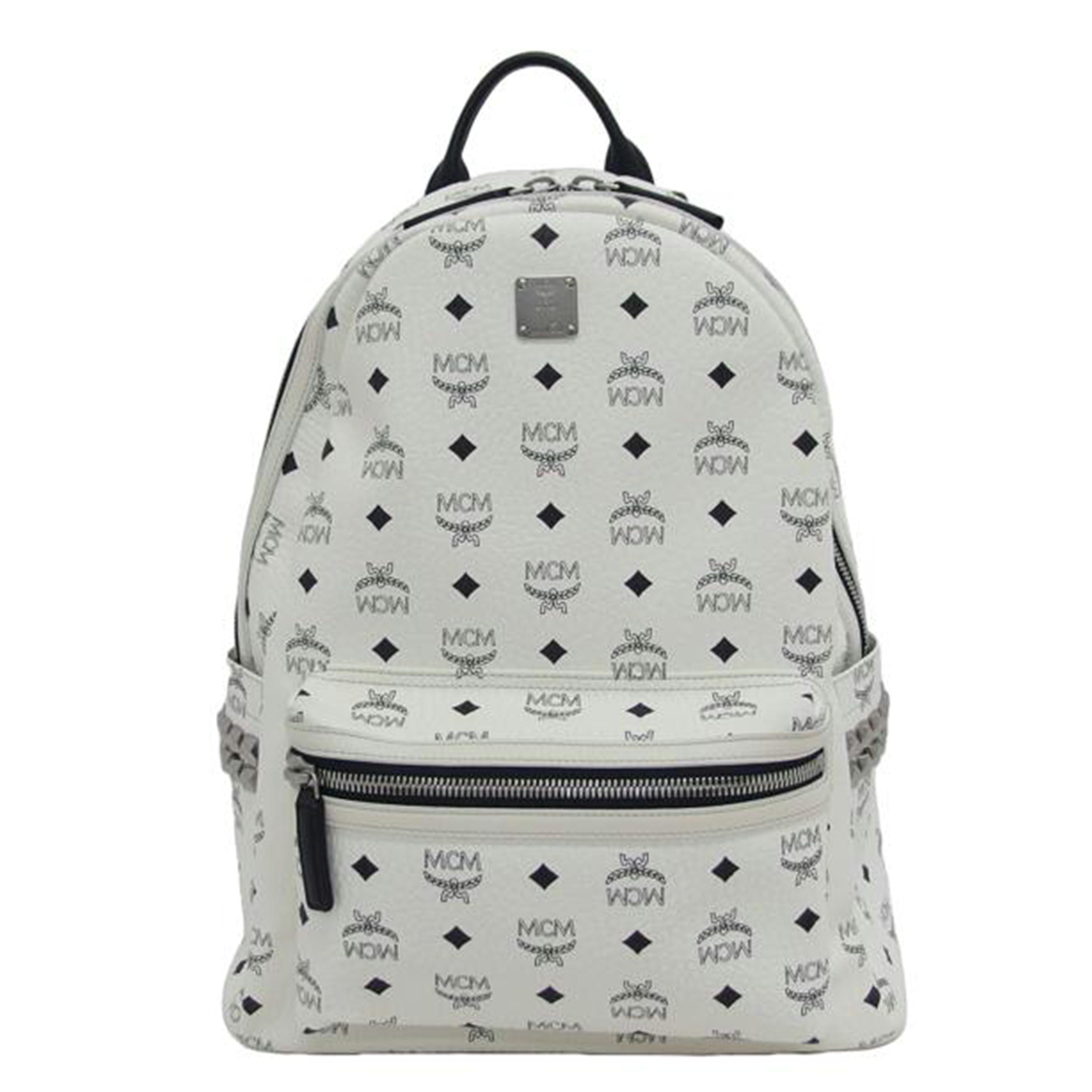 ＭＣＭ エムシーエム/ロゴグラム／バックパック／ホワイト/MMK6SVE38WT001//Q70**/ABランク/04