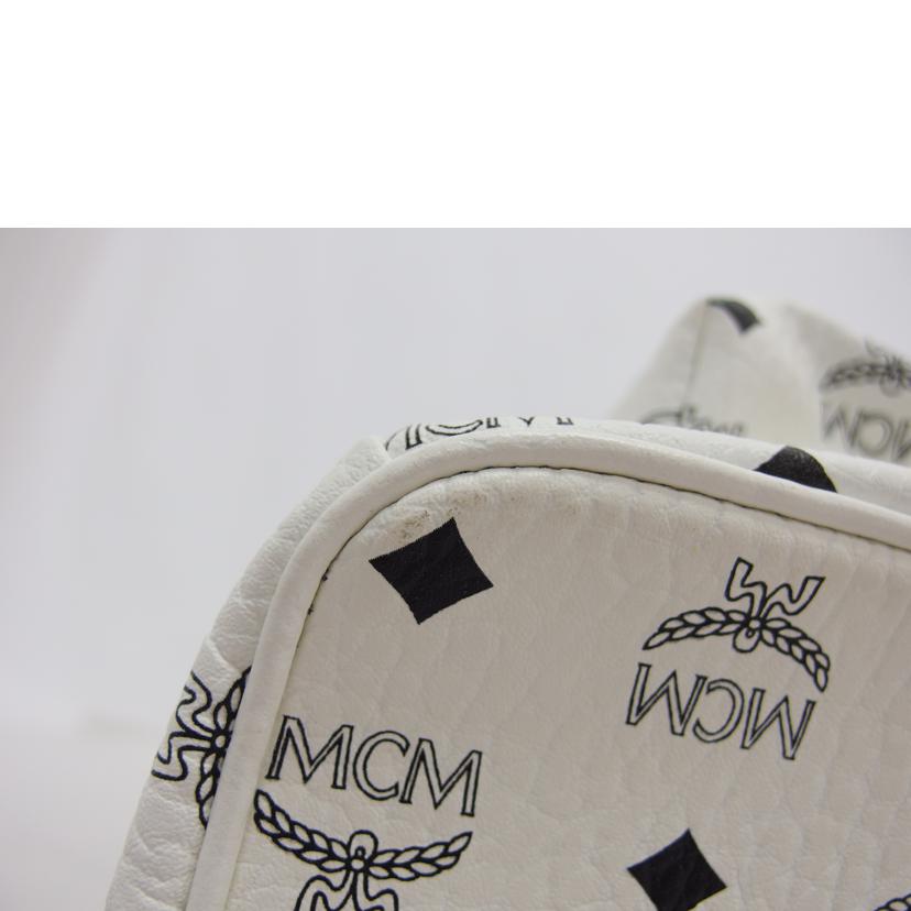 ＭＣＭ エムシーエム/ロゴグラム／バックパック／ホワイト/MMK6SVE38WT001//Q70**/ABランク/04