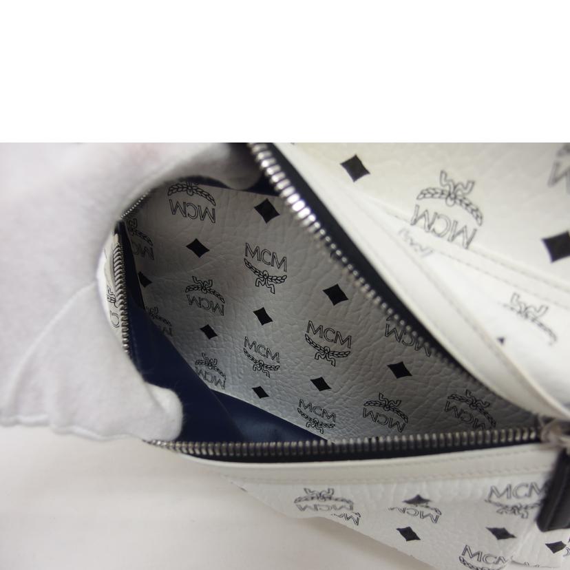 ＭＣＭ エムシーエム/ロゴグラム／バックパック／ホワイト/MMK6SVE38WT001//Q70**/ABランク/04