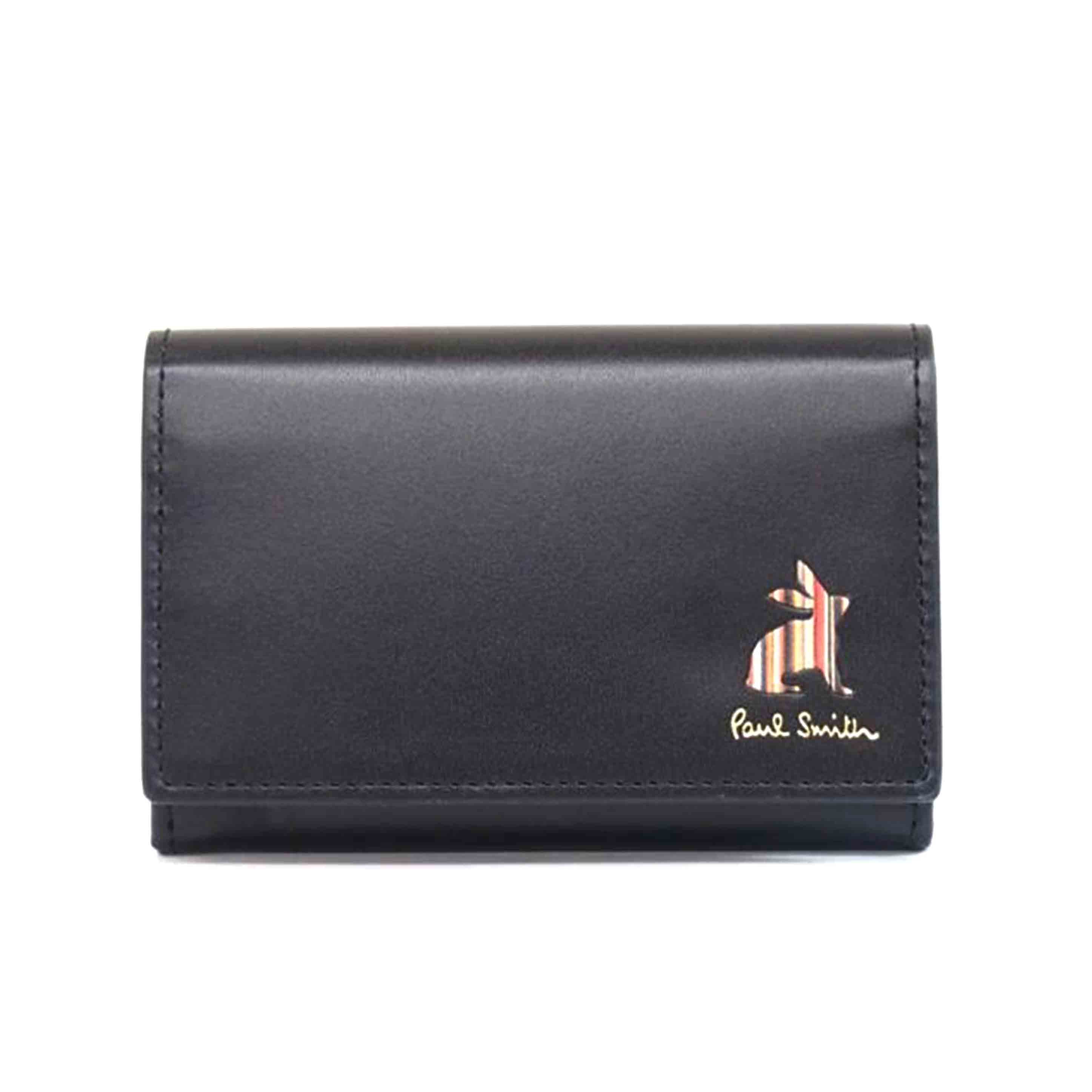 Paul　Smith ポールスミス/Paul　Smith　マーケトリーストライプラビットカードケース//Sランク/71