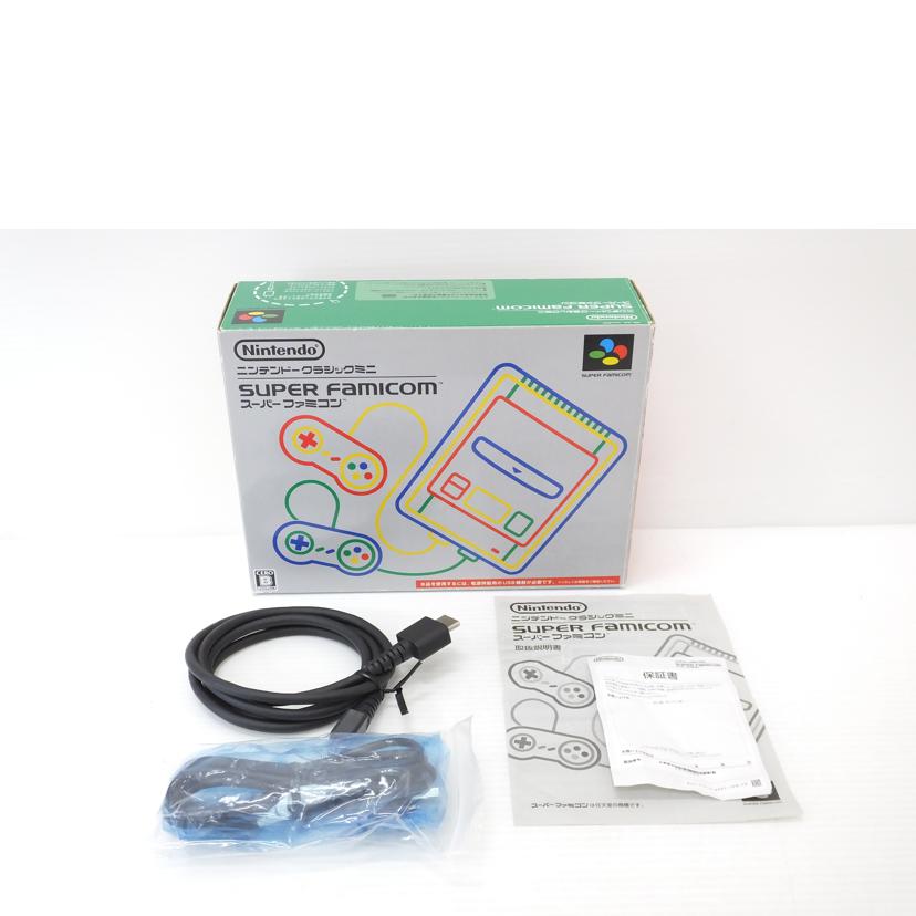 nintendo 任天堂/ニンテンドークラシックミニSFC本体/CLV-S-SHVF//SJE104970810/Bランク/88