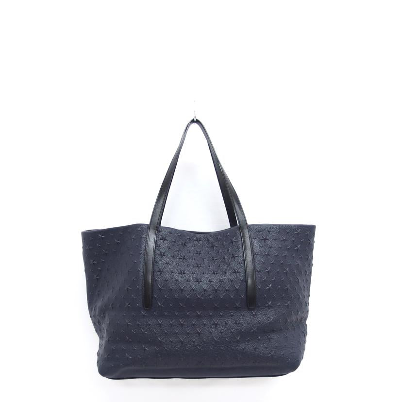 ＪＩＭＭＹ　ＣＨＯＯ ジミーチュウ/スターエンボス／レザートートバッグ／ネイビー//ABランク/04