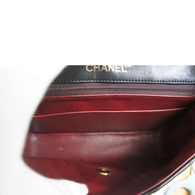 CHANEL シャネル/デカココマークラムスキンチェーンショルダーマトラッセ//310****/ABランク/92