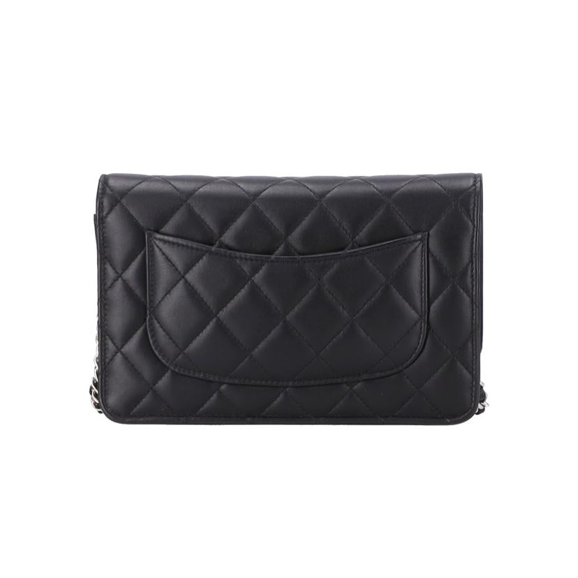 CHANEL シャネル/マトラッセラムスキンチェーンウォレット/AP0250//U91*****/Aランク/77