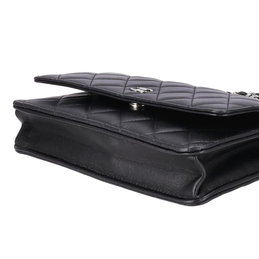 CHANEL シャネル/マトラッセラムスキンチェーンウォレット/AP0250//U91*****/Aランク/77