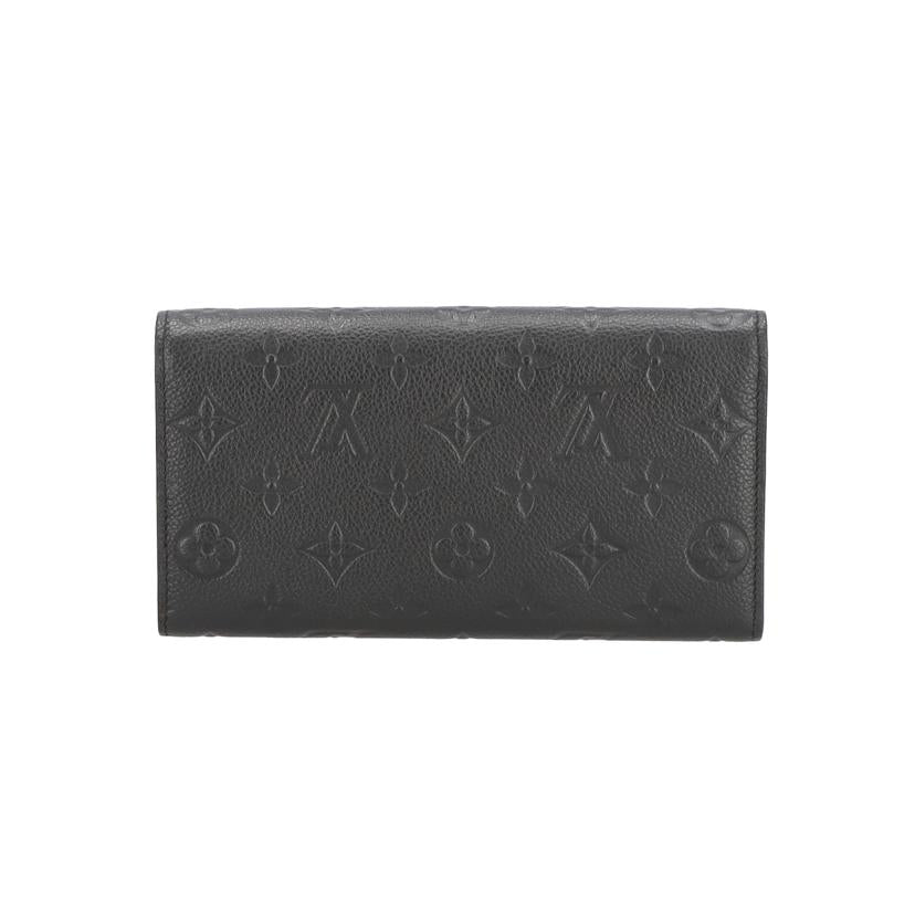 LOUIS VUITTON ルイ・ヴィトン/ポルトフォイユ・サラ　メティス／アンプラント／ノワール/M82638//RFI****/ABランク/77