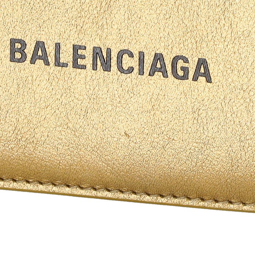 ＢＡＬＥＮＣＩＡＧＡ バレンシアガ/キャッシュミニ／三つ折り財布/593813//820*/Aランク/75