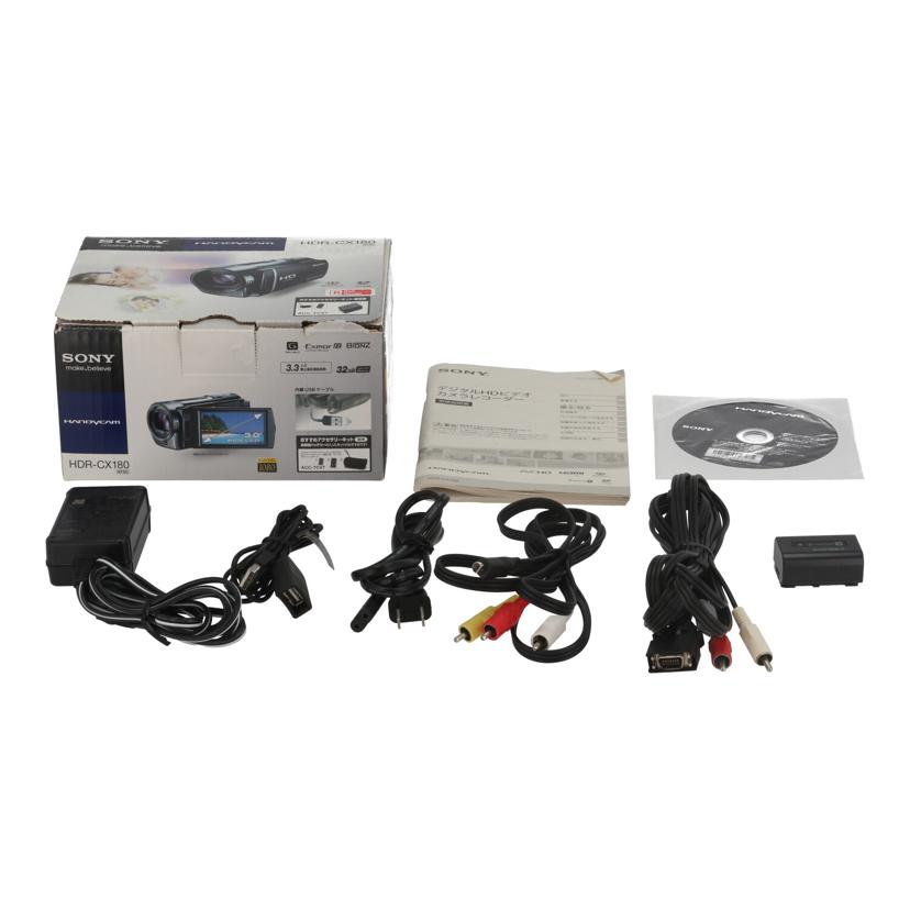 SONY　 ソニー　/ビデオカメラ/HDR-CX180//1019915/Bランク/62