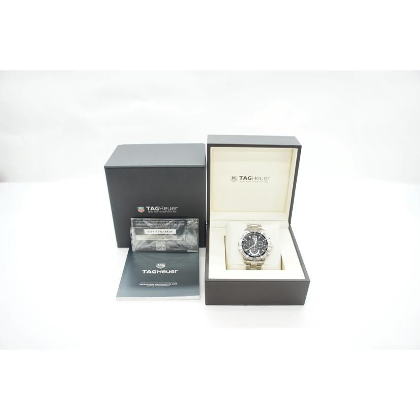 TAG　HEUER/アクアレーサークロノグラフデデイト／クォーツ/CAF101A//ERH****/Aランク/67