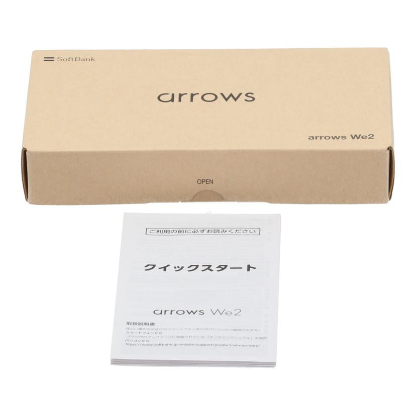 FUJITSU　FCNT　SoftBank系 富士通 フジツウ　/スマートフォン／arrows　We2　64GB/A402FC//ZH2AK23X66/Aランク/64