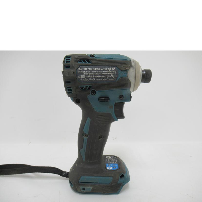 MAKITA ﾏｷﾀ/充電式インパクトドライバ/TD171D//Bランク/63