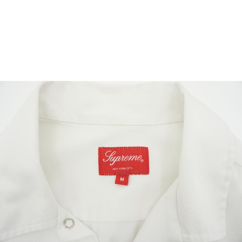 Supreme ｼｭﾌﾟﾘｰﾑ/Supreme　ワッペン付ワーク　シャツ//Aランク/19