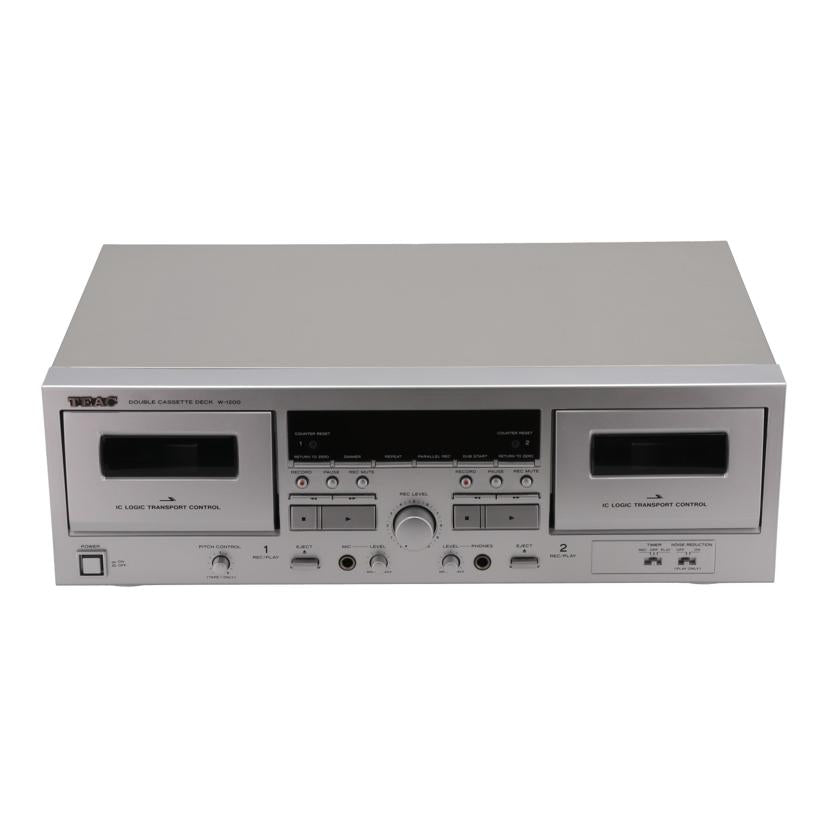 TEAC ティアック/カセットデッキ/W-1200//1970266/Bランク/64
