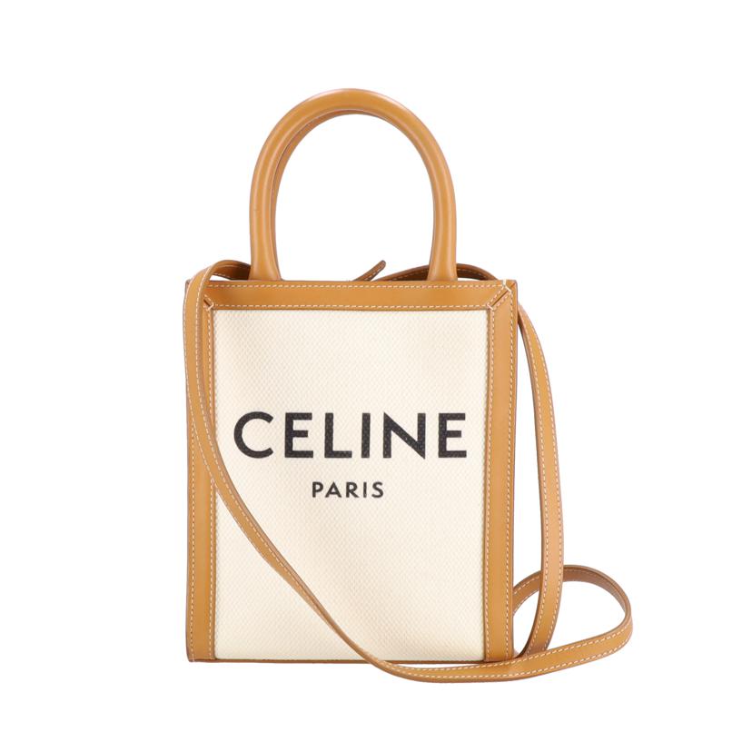 CELINE セリーヌ/バーティカルカバ／ミニ2WAYバッグ//S-S******/Aランク/91