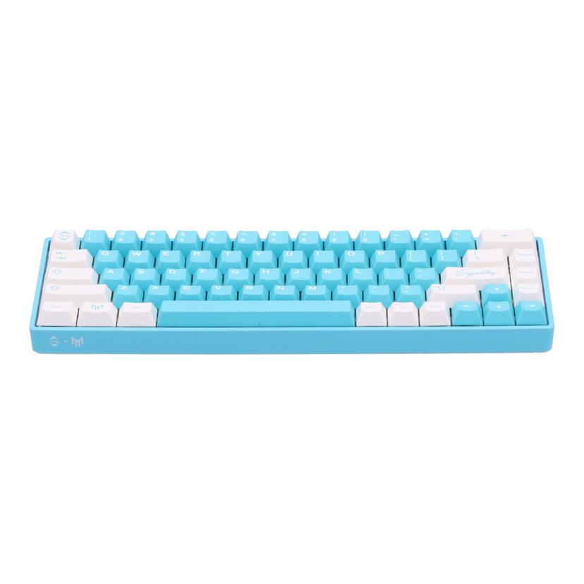 Matrix　Keyboards マトリックスキーボード/ゲーミングキーボード/KB-SYM-21Q3-BLU/SILVER//JK19116582/ABランク/81