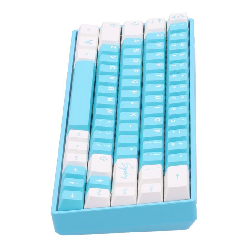 Matrix　Keyboards マトリックスキーボード/ゲーミングキーボード/KB-SYM-21Q3-BLU/SILVER//JK19116582/ABランク/81