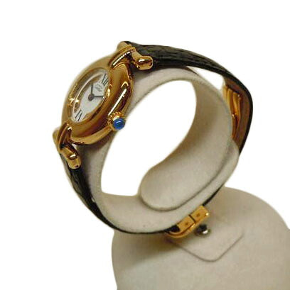 Cartier カルティエ/マストコリゼSM/925/レザーベルト/QZ/W1006654//590*********/Aランク/92
