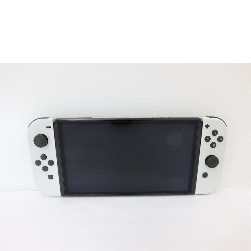 nintendo 任天堂/有機ELモデルスイッチ本体ホワイト/HEG-S-KAAAA//XTJ70036973685/ABランク/88