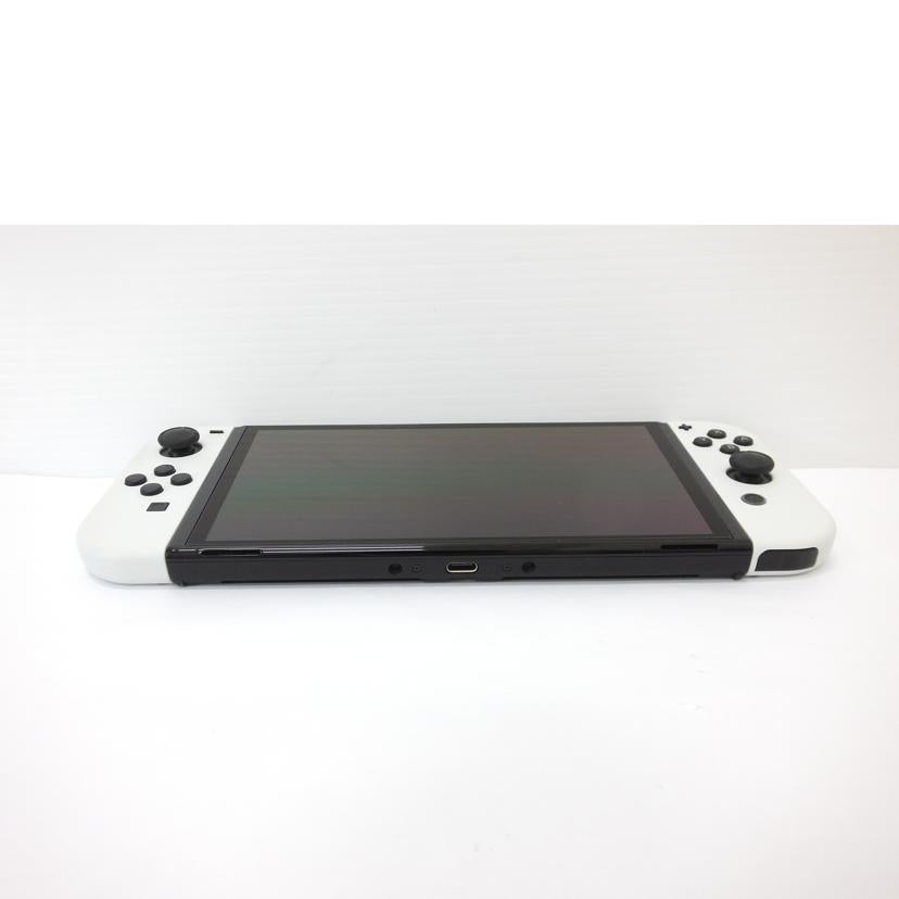 nintendo 任天堂/有機ELモデルスイッチ本体ホワイト/HEG-S-KAAAA//XTJ70036973685/ABランク/88