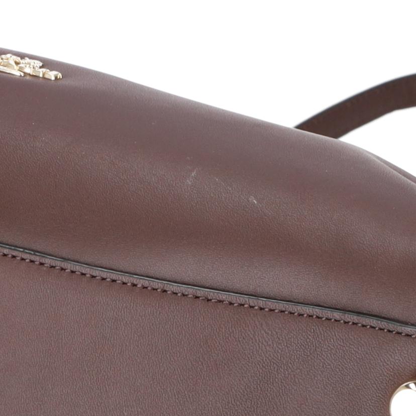 COACH コーチ/2Wayショルダーバッグ／レザー／ブラウン/33549//G14**/Aランク/06