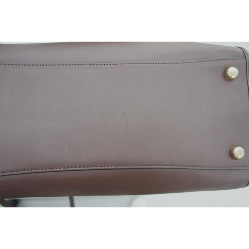 COACH コーチ/2Wayショルダーバッグ／レザー／ブラウン/33549//G14**/Aランク/06