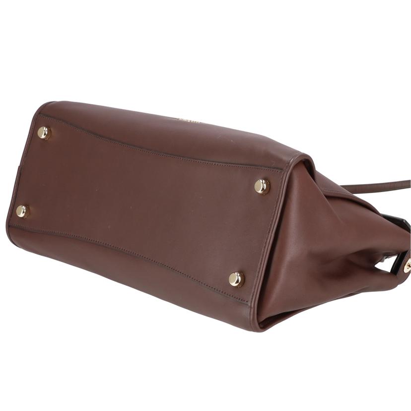 COACH コーチ/2Wayショルダーバッグ／レザー／ブラウン/33549//G14**/Aランク/06