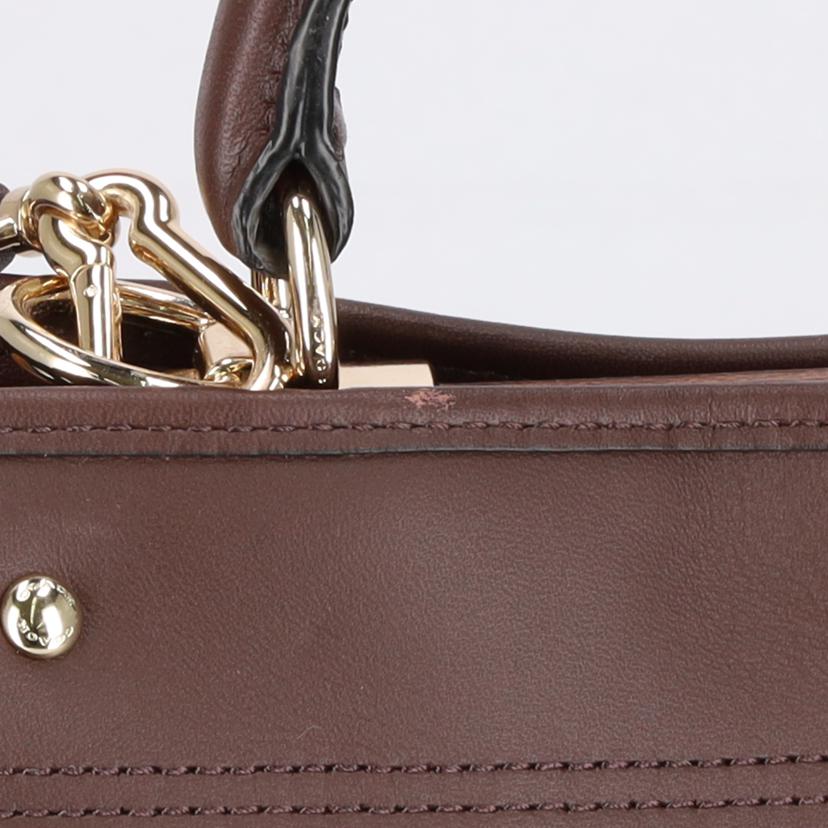 COACH コーチ/2Wayショルダーバッグ／レザー／ブラウン/33549//G14**/Aランク/06
