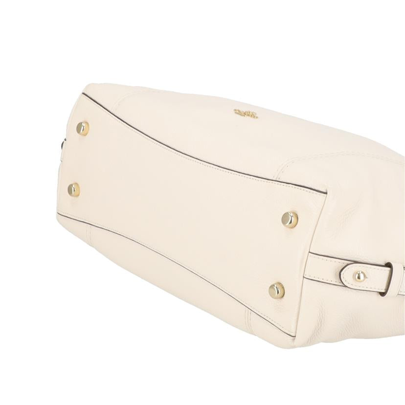 COACH コーチ/トートバッグ／レザー／ホワイト/F59325//L17**/ABランク/06
