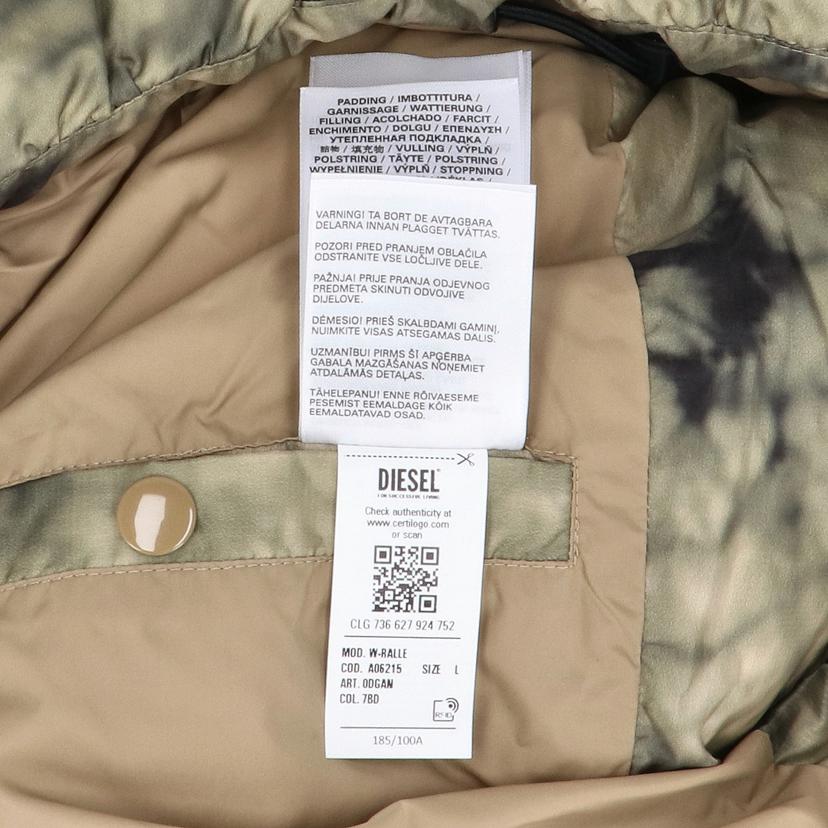 DIESEL ディーゼル/W－RALLE　ダウンジャケット/W-RALLE//ｻｲｽﾞ:Ｌ/SAランク/91