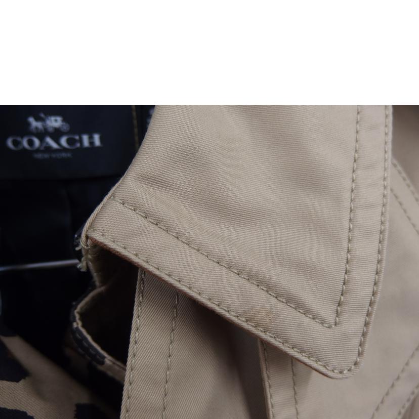 COACH コーチ/COACH 裏地レオパード柄 トレンチコート//BCランク/82