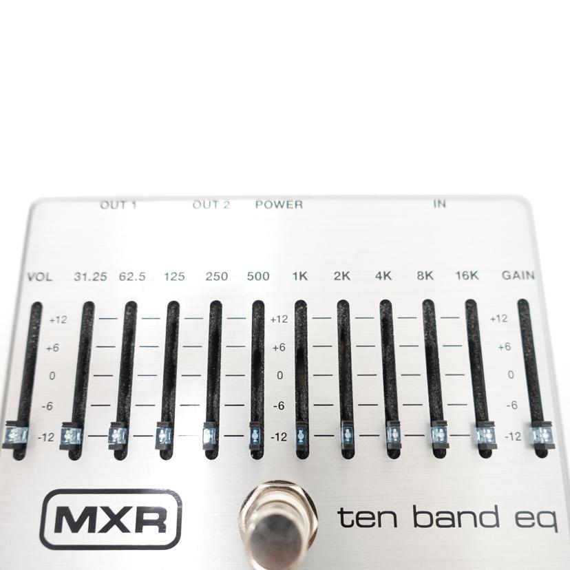 MXR エムエックスアール/M108S 10Band EQ/TEN BAND EQ//MMI16M177/ABランク/88