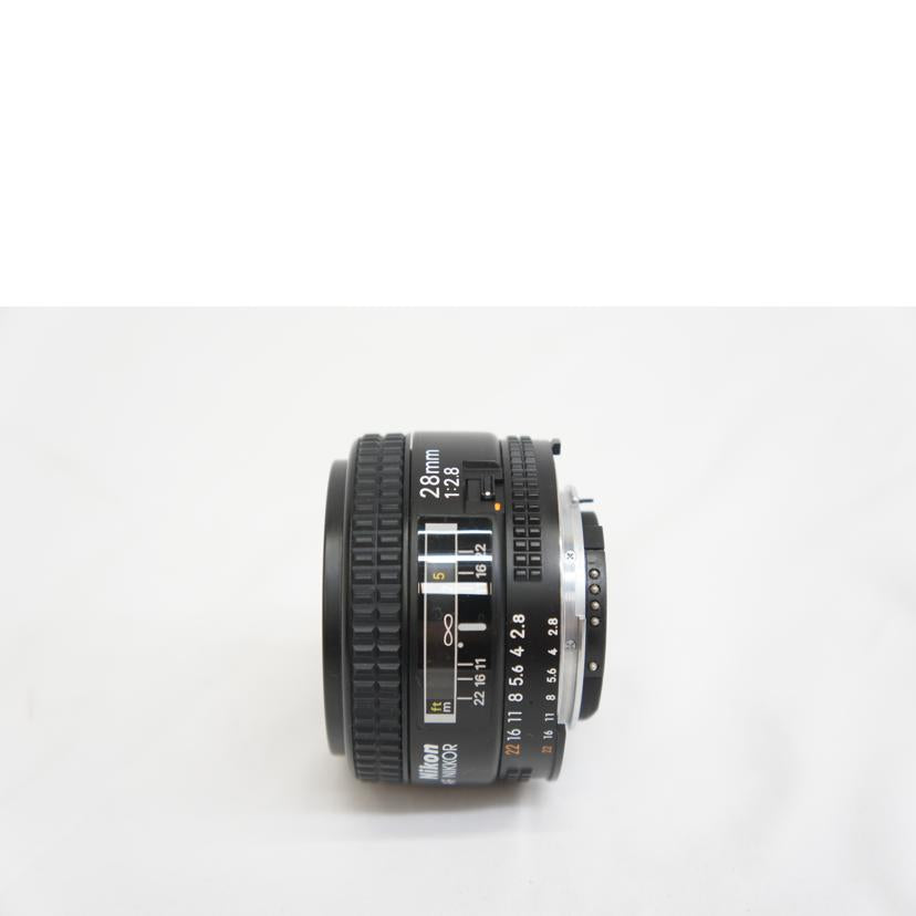 Nikon ニコン　/交換レンズ／28mm/AF Nikkor 28mm f2.8//345789/Bランク/05