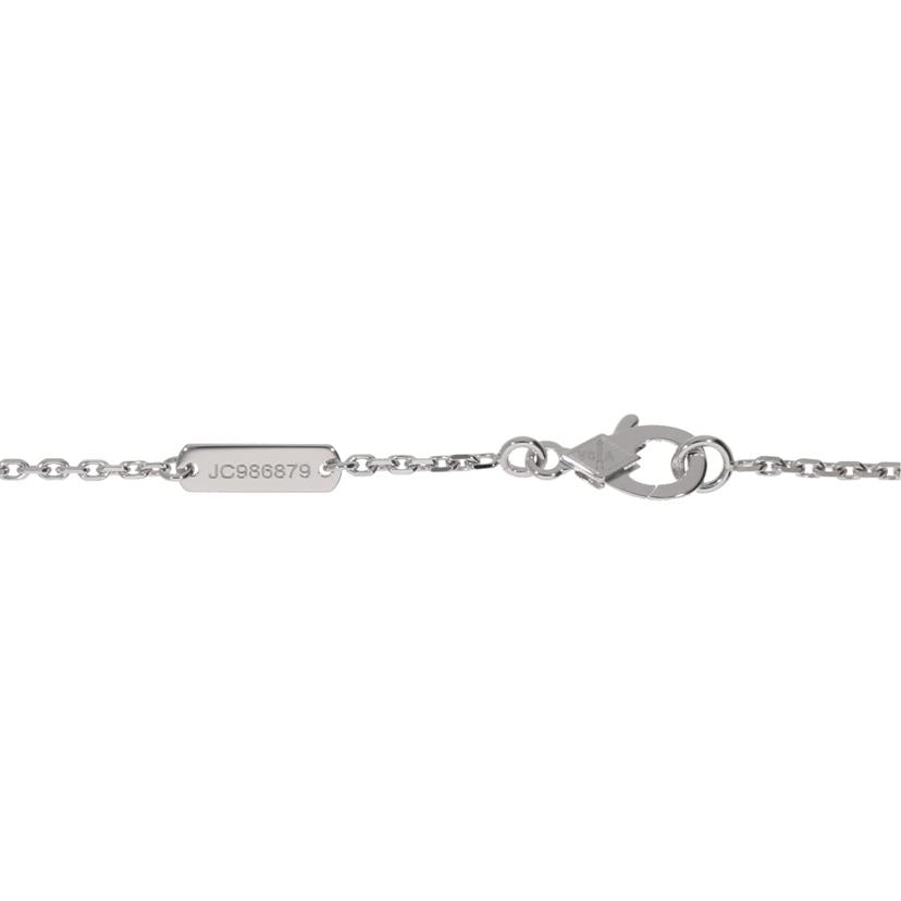 Van Cleef＆A ヴァンクリーヌ/アルハンブラセラドングリーンセーブル・1Pダイヤネックレス/VCARP9RU00//JC986879/Aランク/89