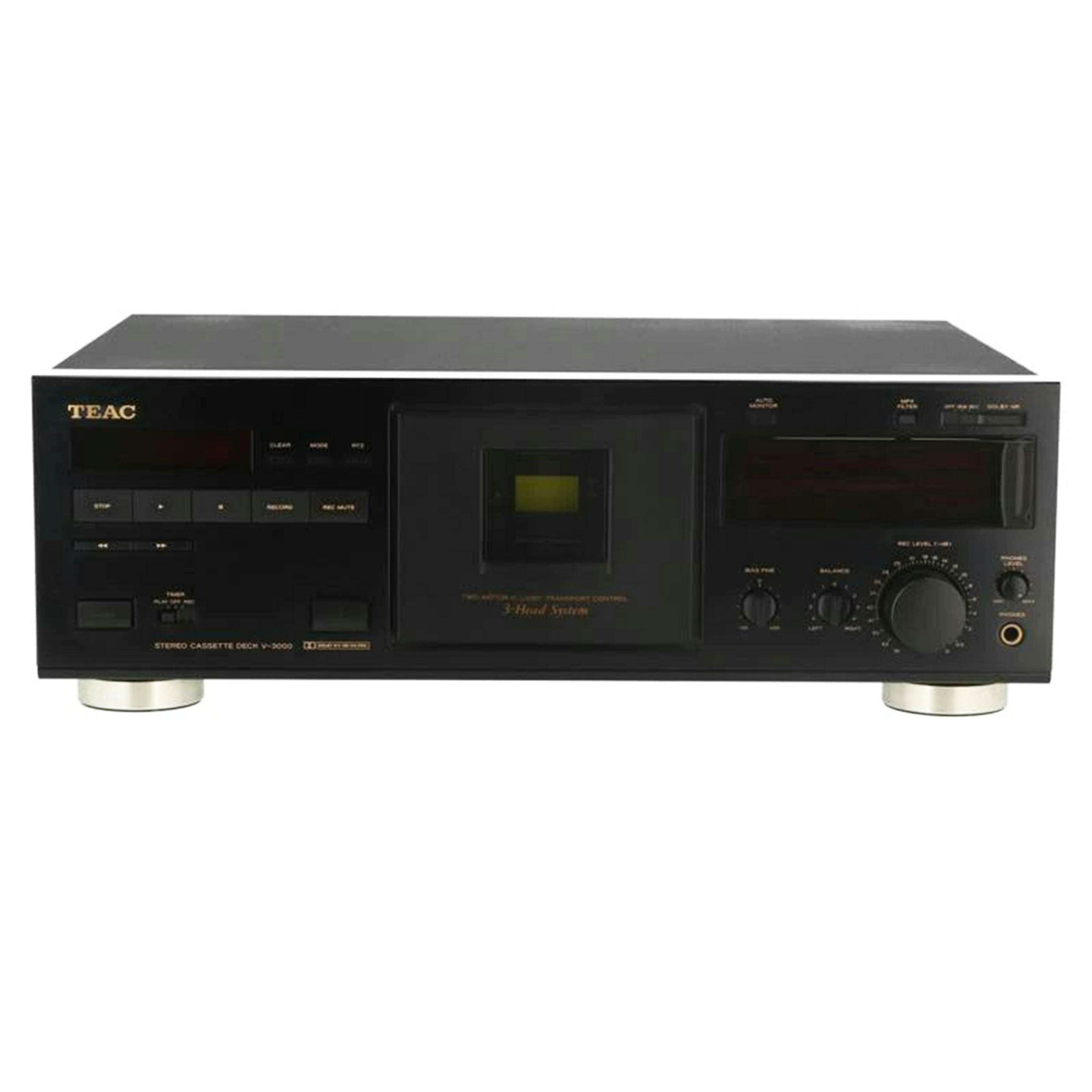 TEAC ティアック/カセットデッキ/V-3000//31533/Bランク/09