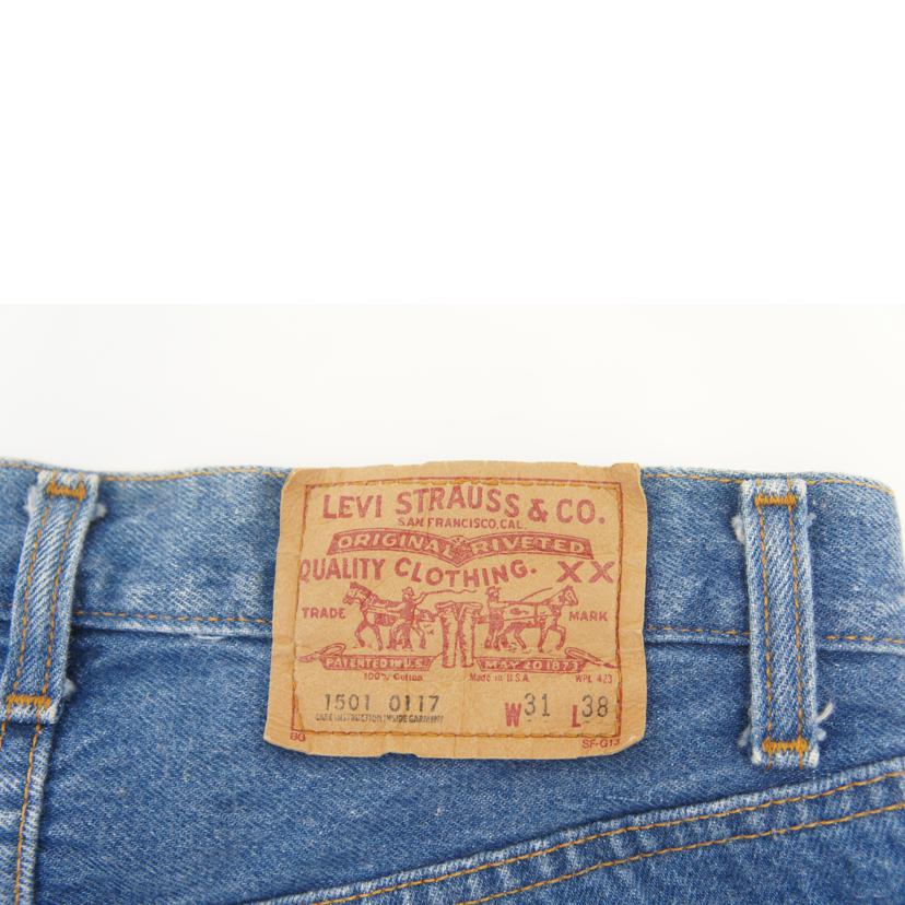 Levi＇s リーバイス/80＇s　Levi＇s　501　デニムパンツ　ハチマル/1501-0117//Bランク/78