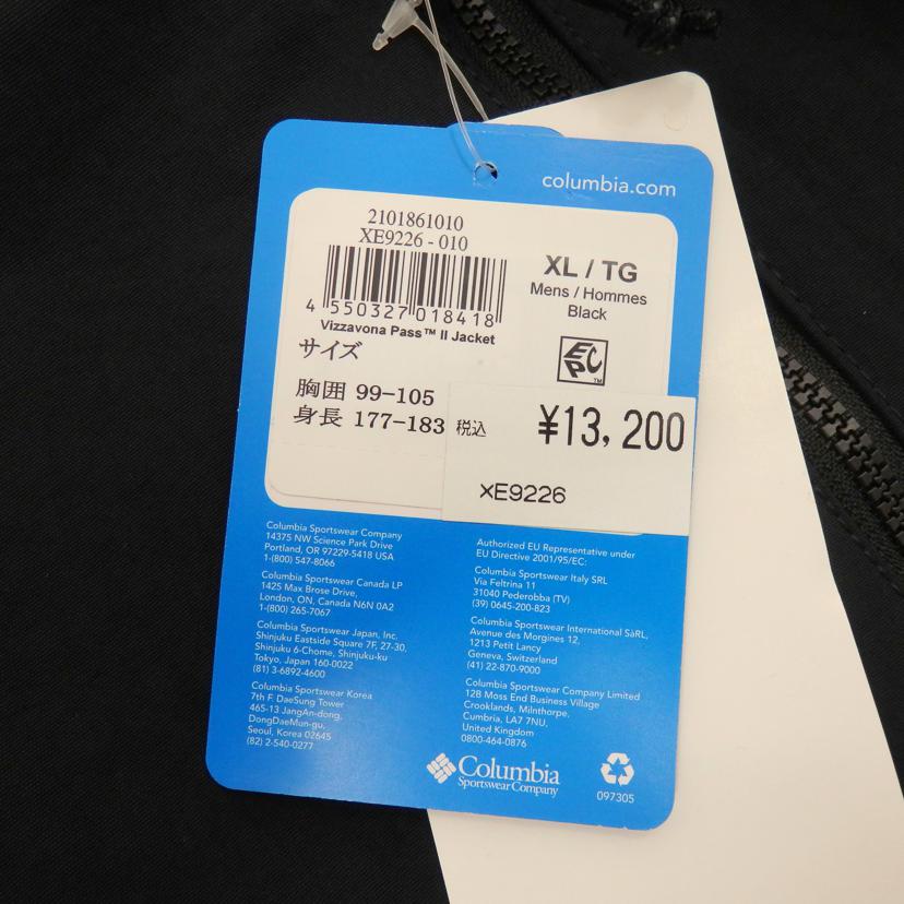 Columbia/Vizzavona　Pass2　Jacket/XE9226-010//Sランク/77