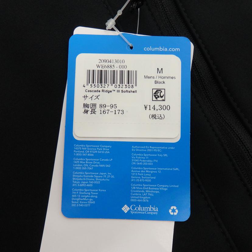 Columbia/Cascade　Ridge2　Softshell/WE6885-010//Sランク/77