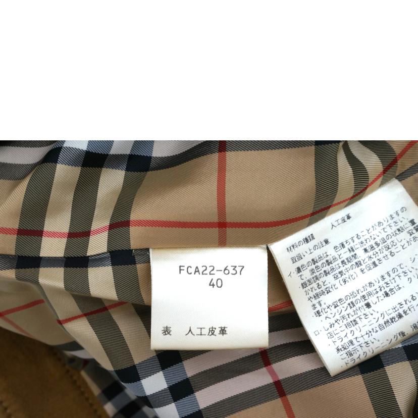 Burberrys＇ バーバリーズ/Burberrys＇　レザージャケット　ベージュ//BCランク/78