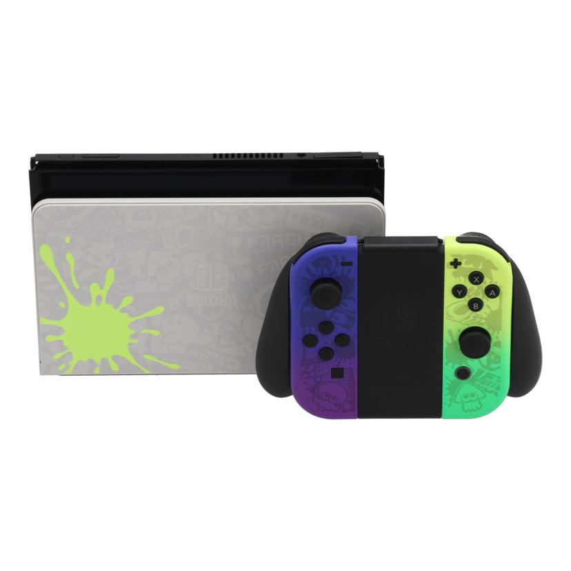 NINTENDO 任天堂 /Nintendo Switch 有機ELモデル 本体 スプラ3/HEG-S-KCAAA//XTJ10503076358/ABランク/75