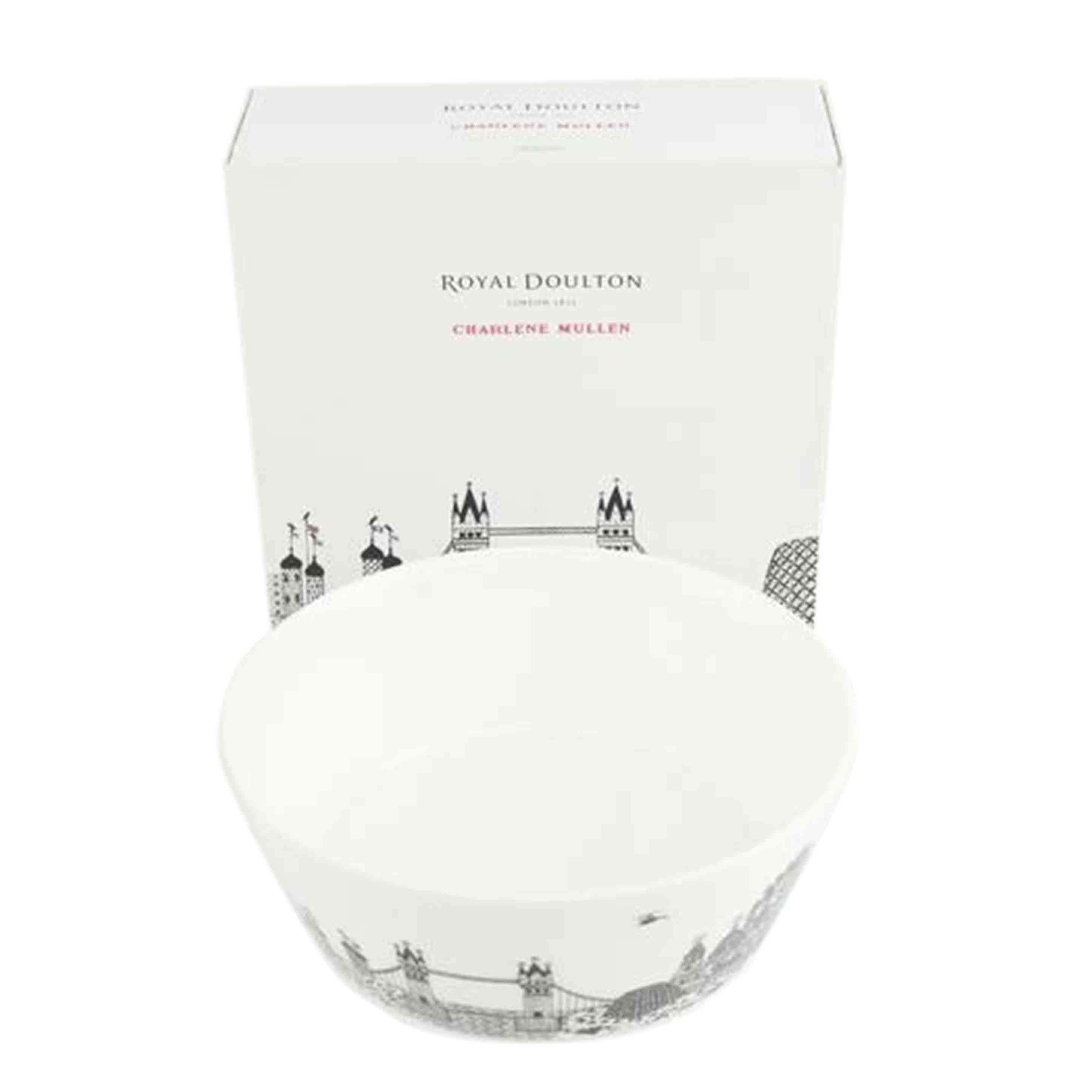ROYAL　DOULTON ロイヤルドルトン/CM　CITY　SCAPE　SERVING　BOWL　25cm/40001539//Aランク/64