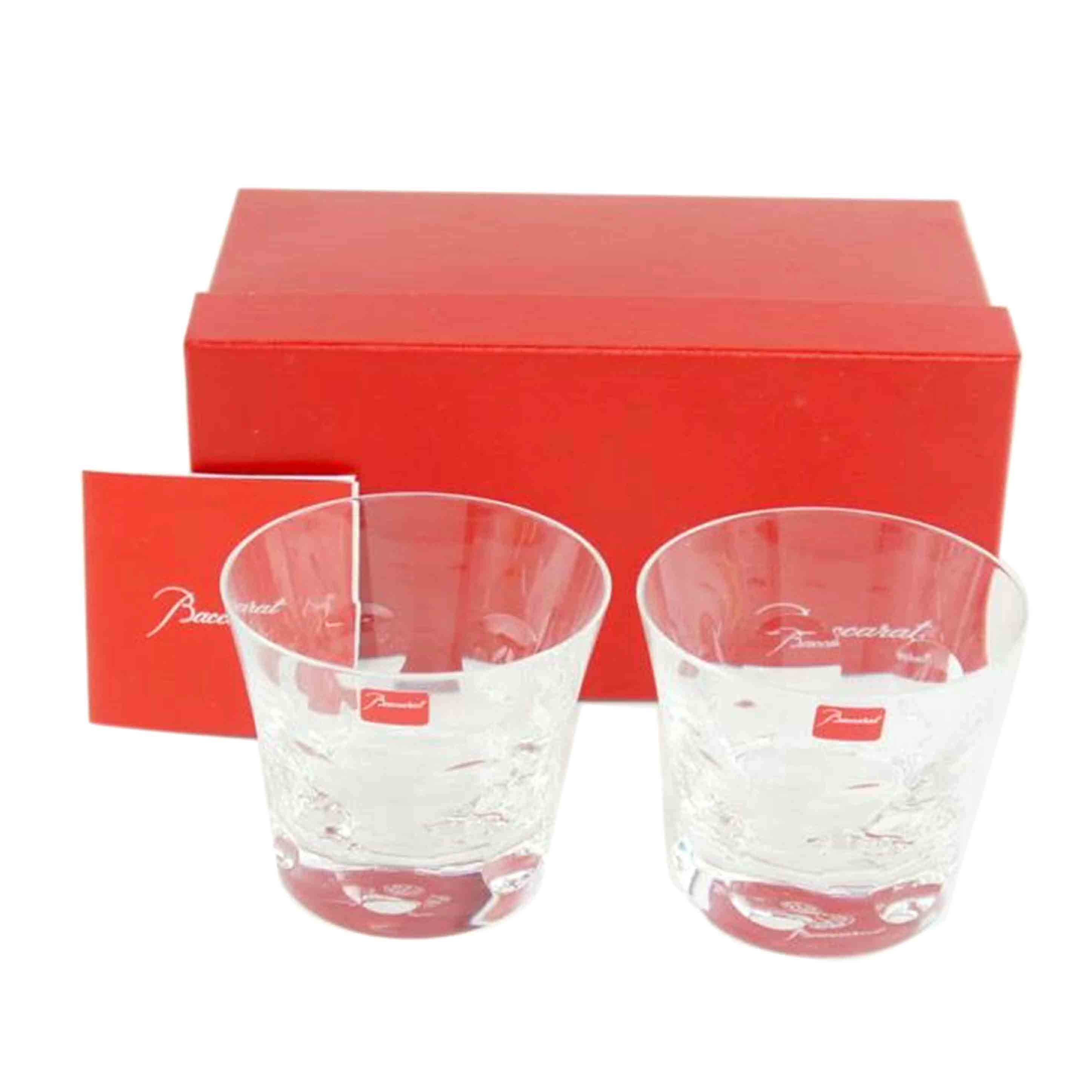 Baccarat バカラ/ペアグラス//Aランク/64
