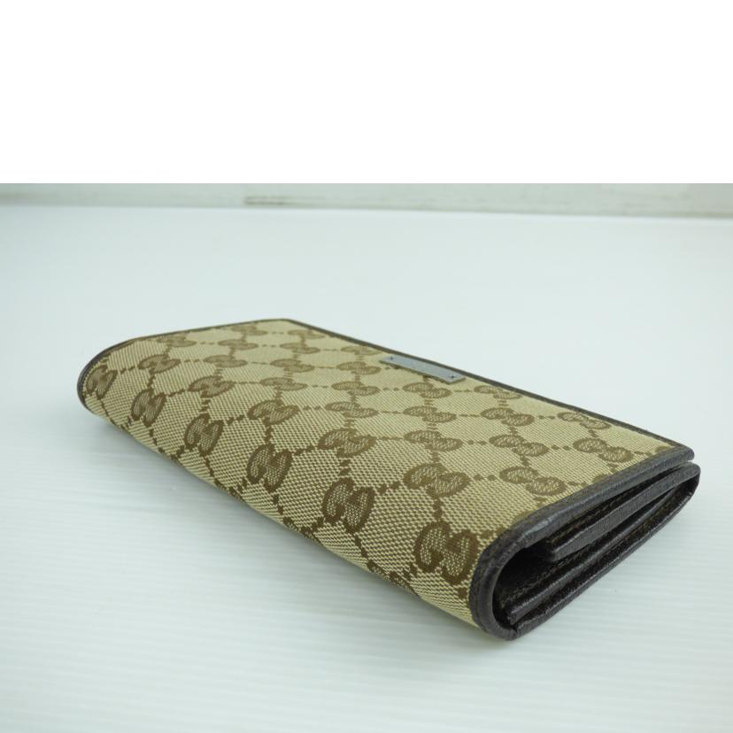 GUCCI グッチ/GGキャンバス2つ折り長財布/24494//041*/Bランク/64